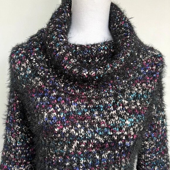 Philosophy Sweaters - Philosophy Women's Multi-color Chunky Knit Cowl Neck Sweater Size S